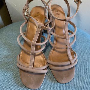 Nordstrom Call It Spring Vegan Leather Strappy Heel